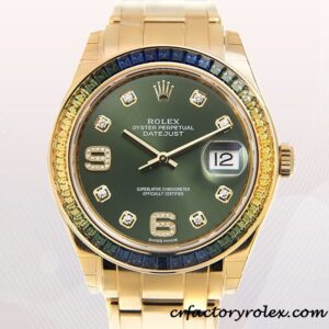 CR Rolex Pearlmaster Ladies Rolex Calibre 2813 86348SABLV-42748 Automatic Gold-tone Replica